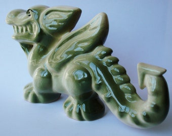 little green dragon figurines