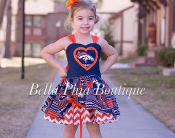 Denver Broncos Poppy Dress