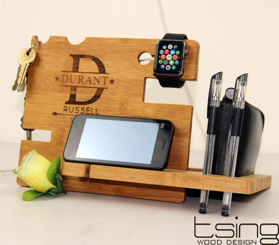 Custom Wooden Dock and Charging Station For iPhone by ...