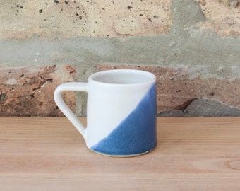 Blue Ceramic Espresso Cup by Barombi Studios | Dusty Blue Ceramics | Small Espresso Cup | Espresso Cup Gift | Blue Mug Gift