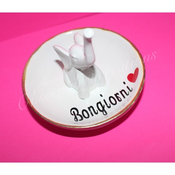 ring holder, wedding gift, cute ring holder, personalized ring holder ...
