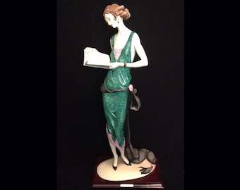 FREE SHIPPING-Fabulous-Made In Italy-Giuseppe Armani-384-C-The Book-Limited Edition-1610/5000-Sculpture