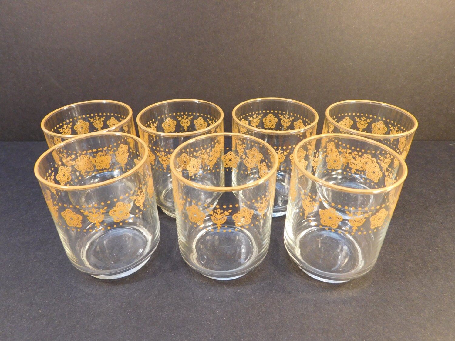 vintage libbey tumblers