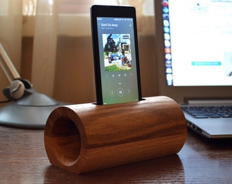 Wooden phone speaker / iPhone speaker / Samsung speaker / Motorola speaker / iPhone loudspeakers / iPod touch speaker