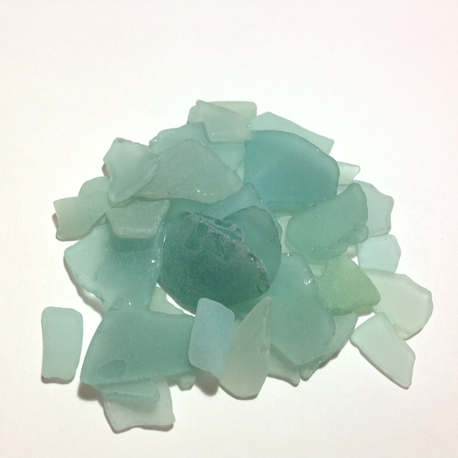 Light Blue Sea Glass Genuine Beach Sea Glass Real Sea Glass