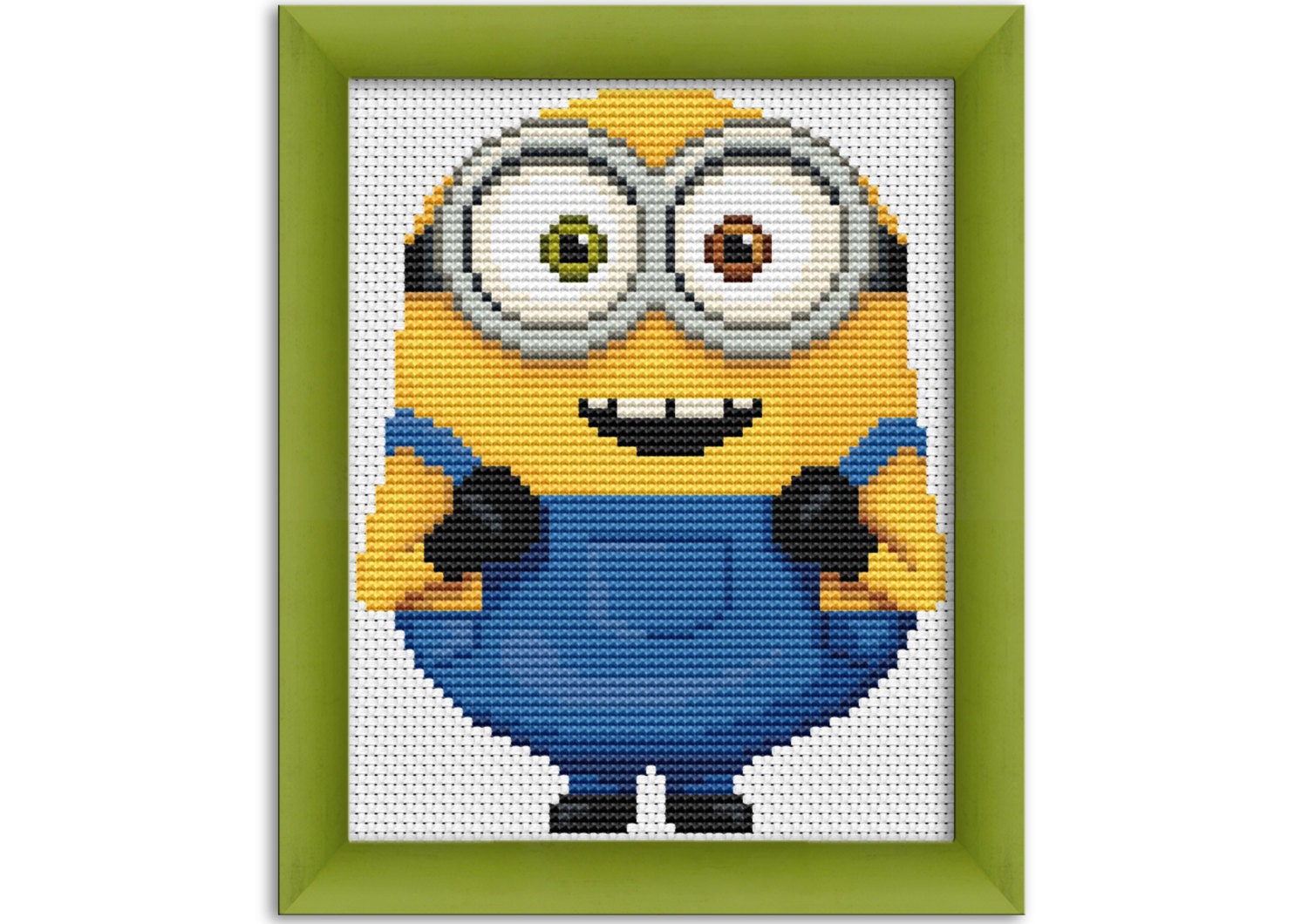 PDF Cross Stitch Pattern Minion Bob Instant
