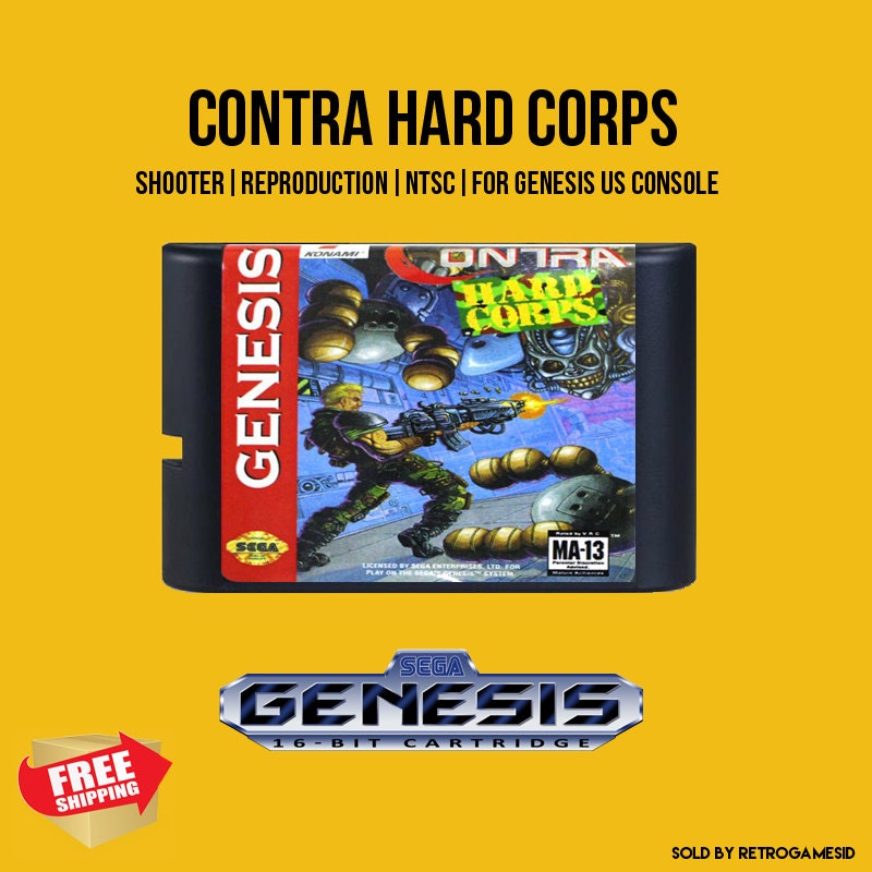 Contra hard corps sega коды