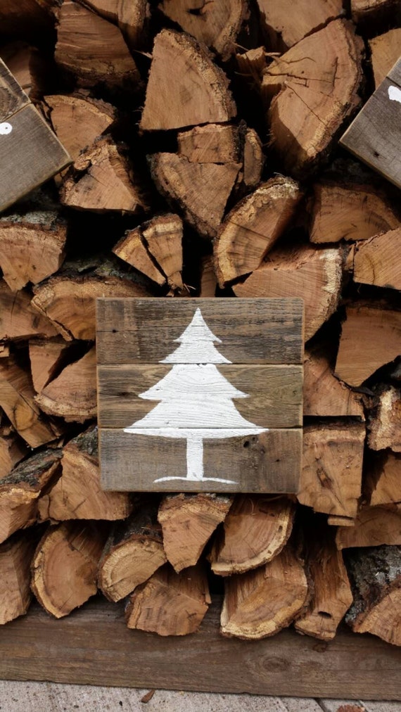 reclaimed wood rustic christmas tree sign pallet pine tree reclaimed wood rustic christmas tree sign pallet pine tree