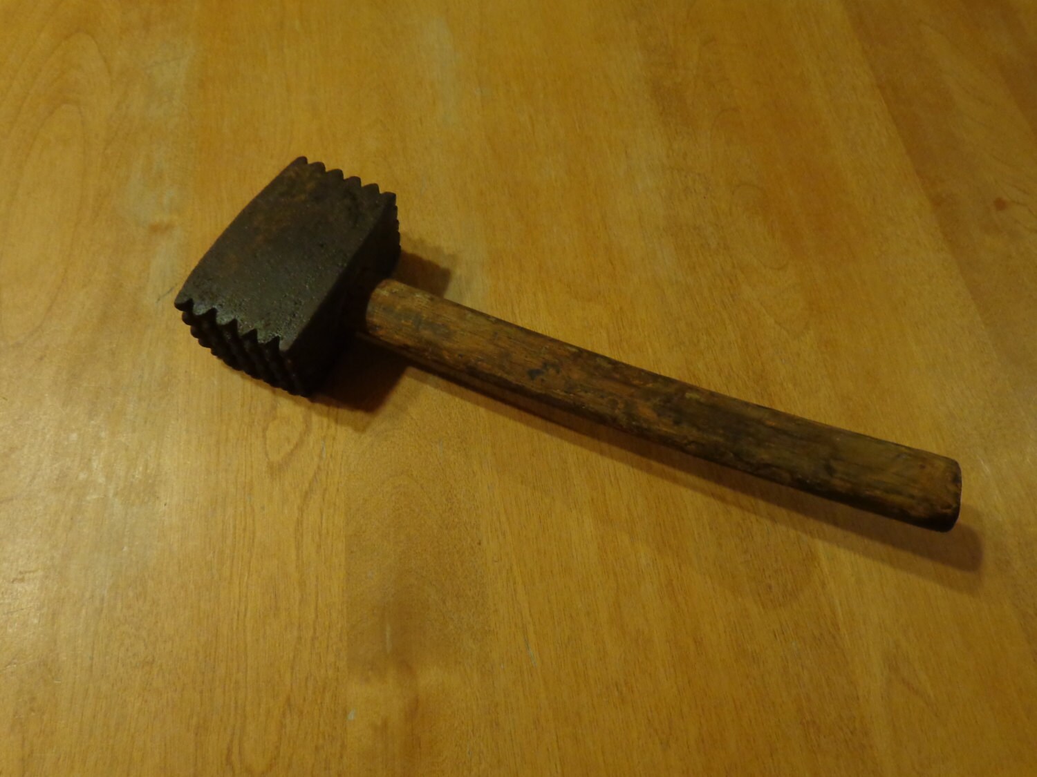 vintage stone mason hammer