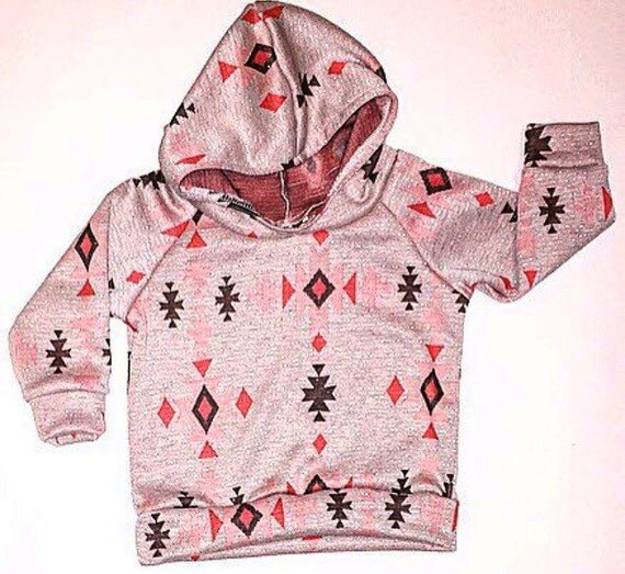 Baby / Baby girl hoodie / aztec hoodie / by BornApparel on Etsy