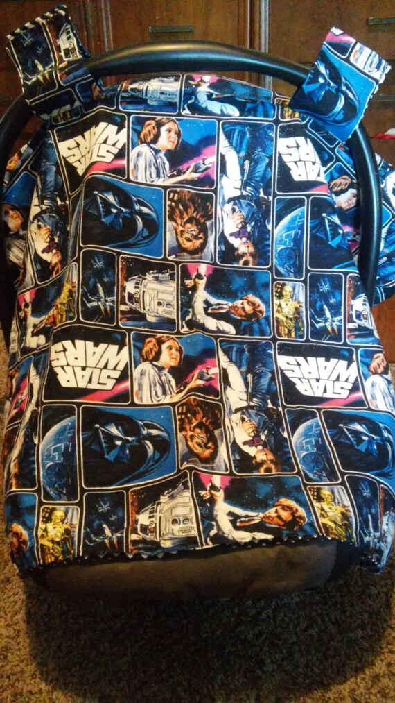 Retro Star Wars Chevron Baby Car Seat Cover
