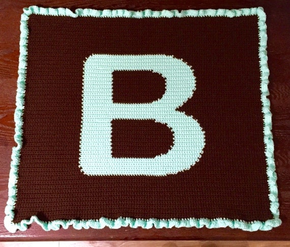 PDF Pattern Letter B Crochet Buy 2 Get One Free By AmandasAfghans