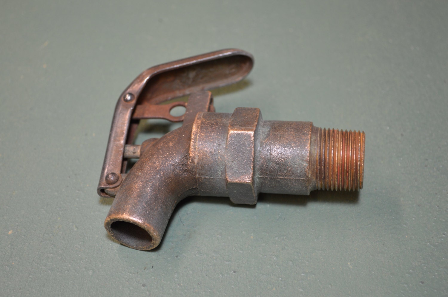 Brass Lever Valve Oil Drum Valve Vintage Barrel Valve 281