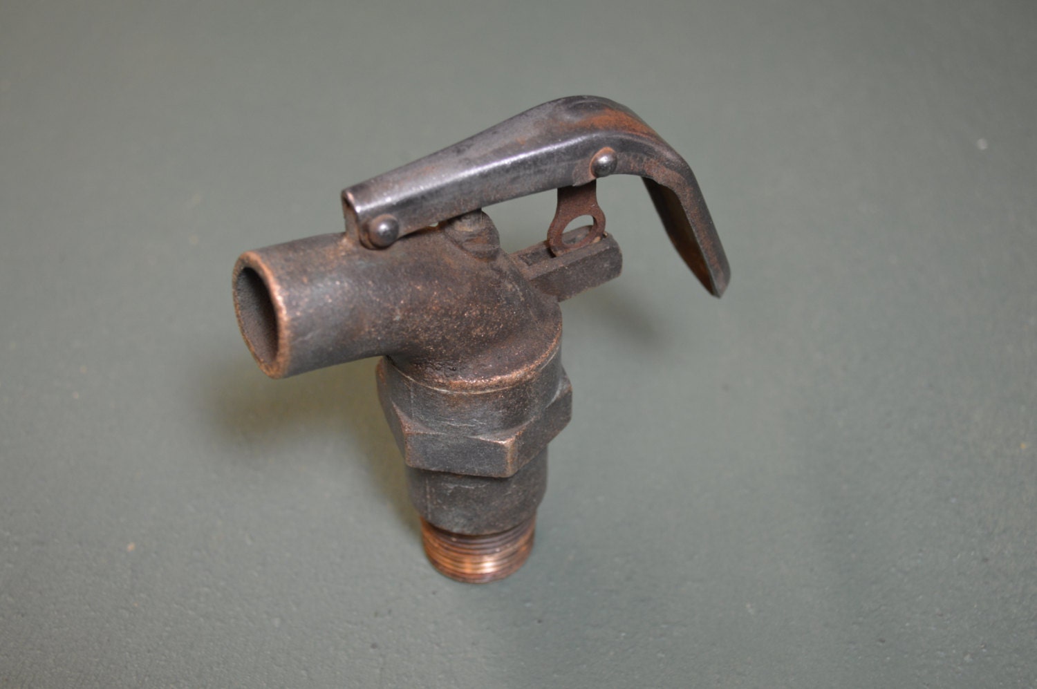 Brass Lever Valve Oil Drum Valve Vintage Barrel Valve 281