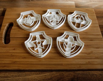 Paw Patrol Cookie Cutters x 5 Paw Patrol Biscuit Cutters