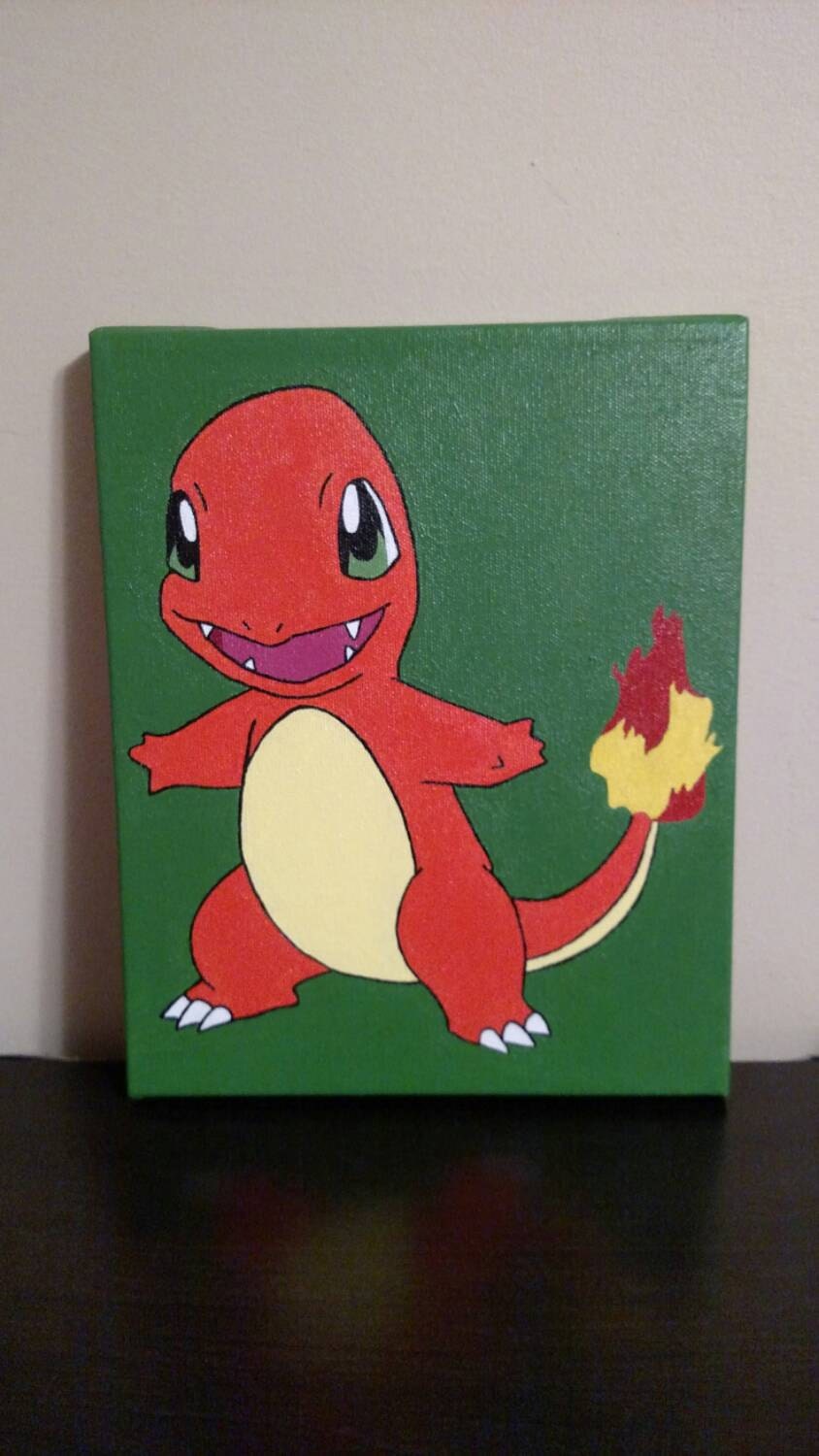 Pokémon Charmander Painting