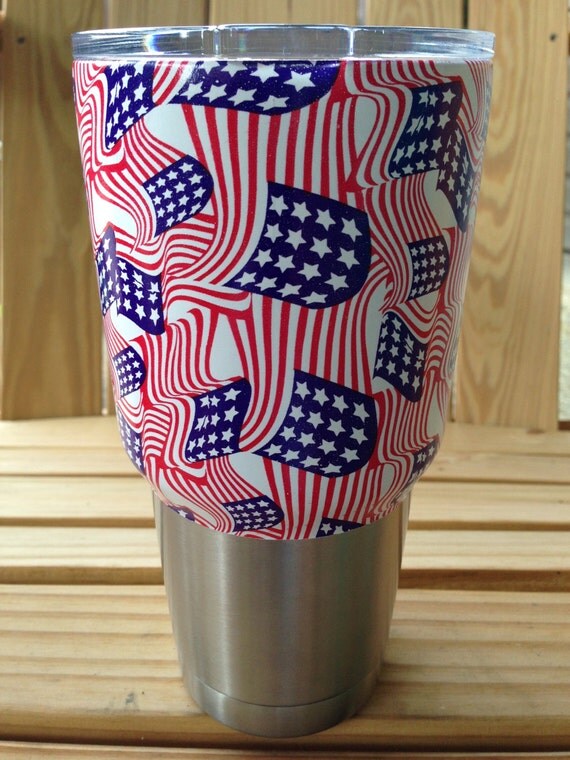 Items similar to USA All American Yeti on Etsy