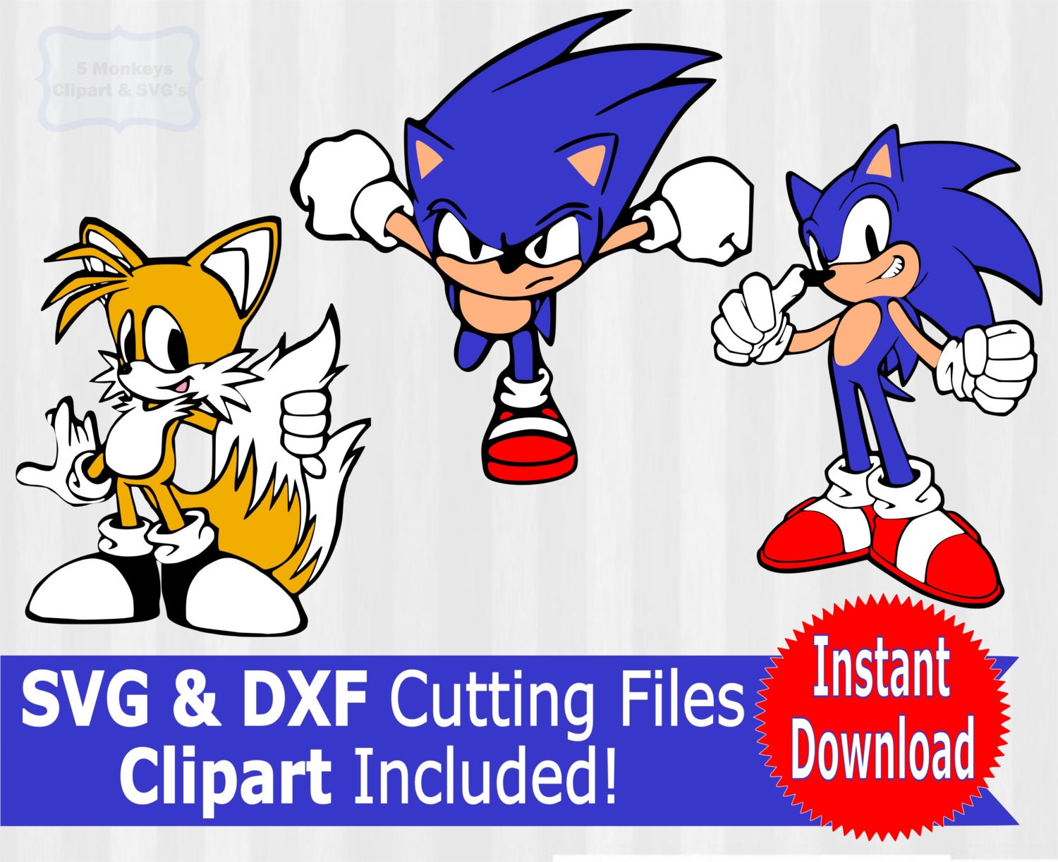 Download Sonic the Hedgehog SVG Sonic the Hedgehog clipart by ...