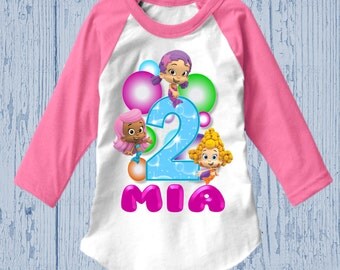 Bubble Guppies Birthday Shirt - Bubble Guppies Shirt
