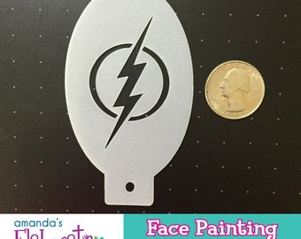FLASH - Face Painting Stencil (Mini)