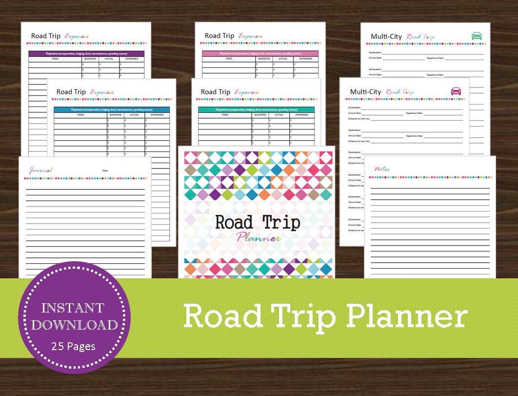 multi stop road trip planner