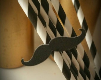 mustache Baby Shower Decoration, Mustache straw, gender reveal, mustache birthday party, wedding, bridal shower, 1st birthday, Little man,