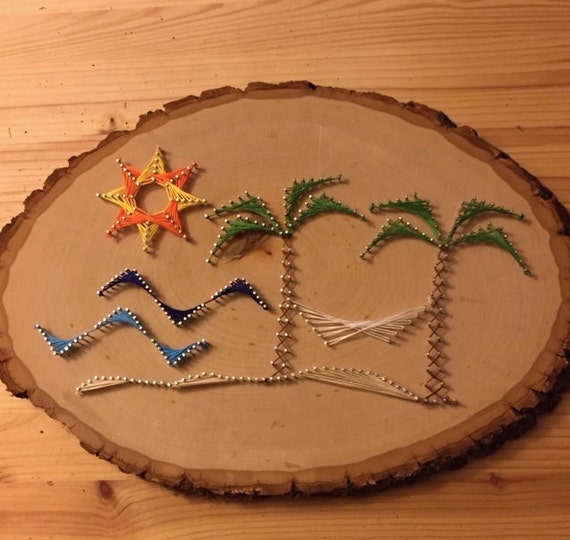 Beach String Art