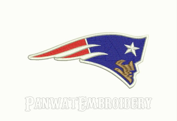 9 Size New England Patriots Logo Embroidery by PanwatEmbroidery