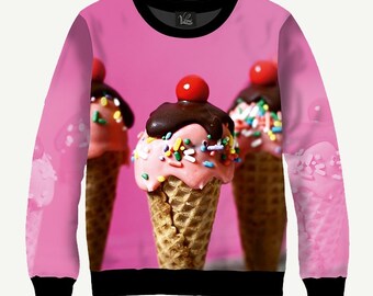 Ice cream sweater | Etsy