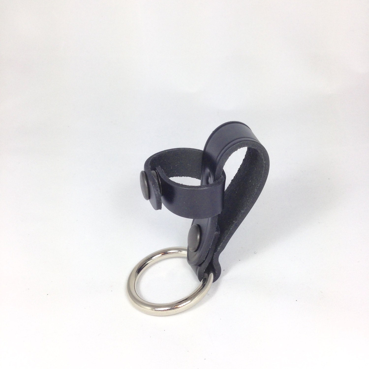 Baton ring with strap