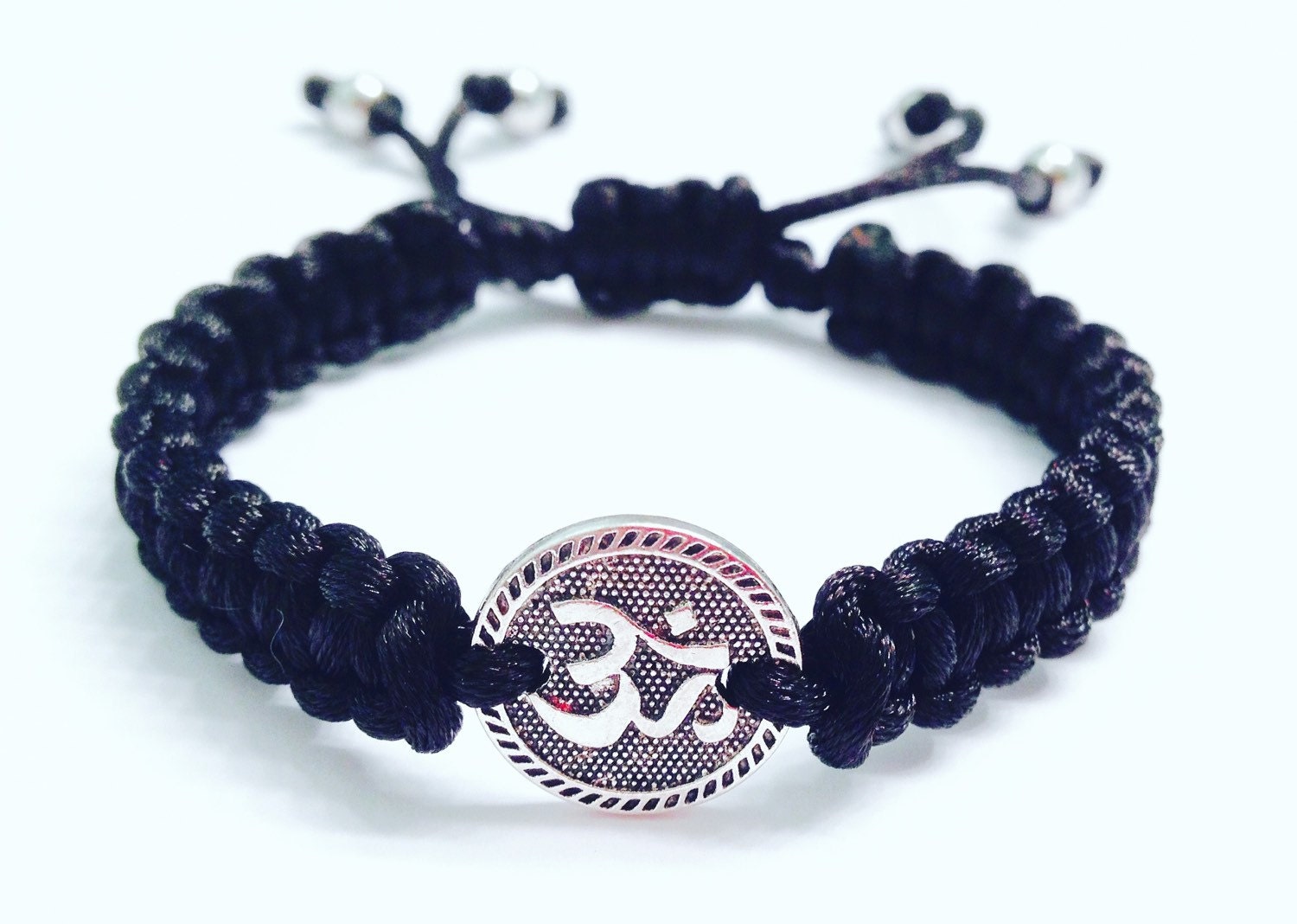 OM Bracelet OM Macrame Bracelet Mens Bracelet Mens Om