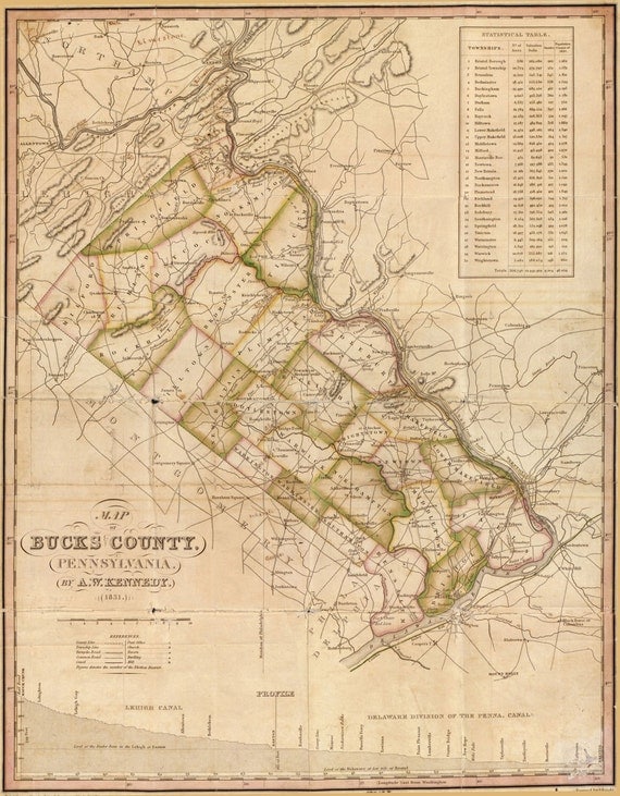 27 Bucks County Pa Map - Maps Database Source