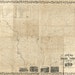 1855 Farm Line Map of Stark County Ohio Massillon