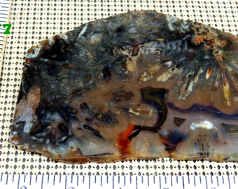 Turkish agate slab A77 266 grams Grade A lapidary display