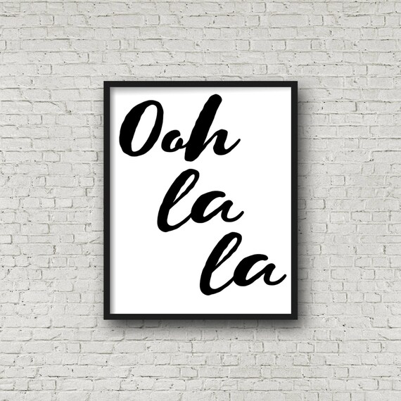 meaning of oh la la in french