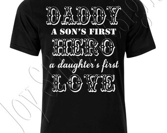 Daddy Hero Love SVG,PNG,JPEG
