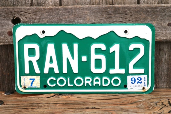 colorado dmv stickers for license plates