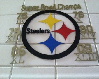 Steelers wall art | Etsy