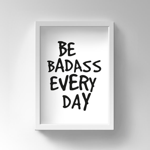 Printable Motivational Wall Decor Funny Quote Funny Poster