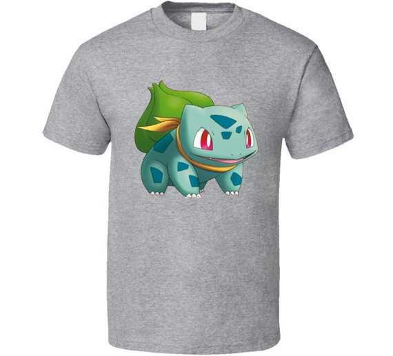 Pokemon Bulbasaur Fun T-shirt Unisex Novelty by TheTrendyTeeShirts