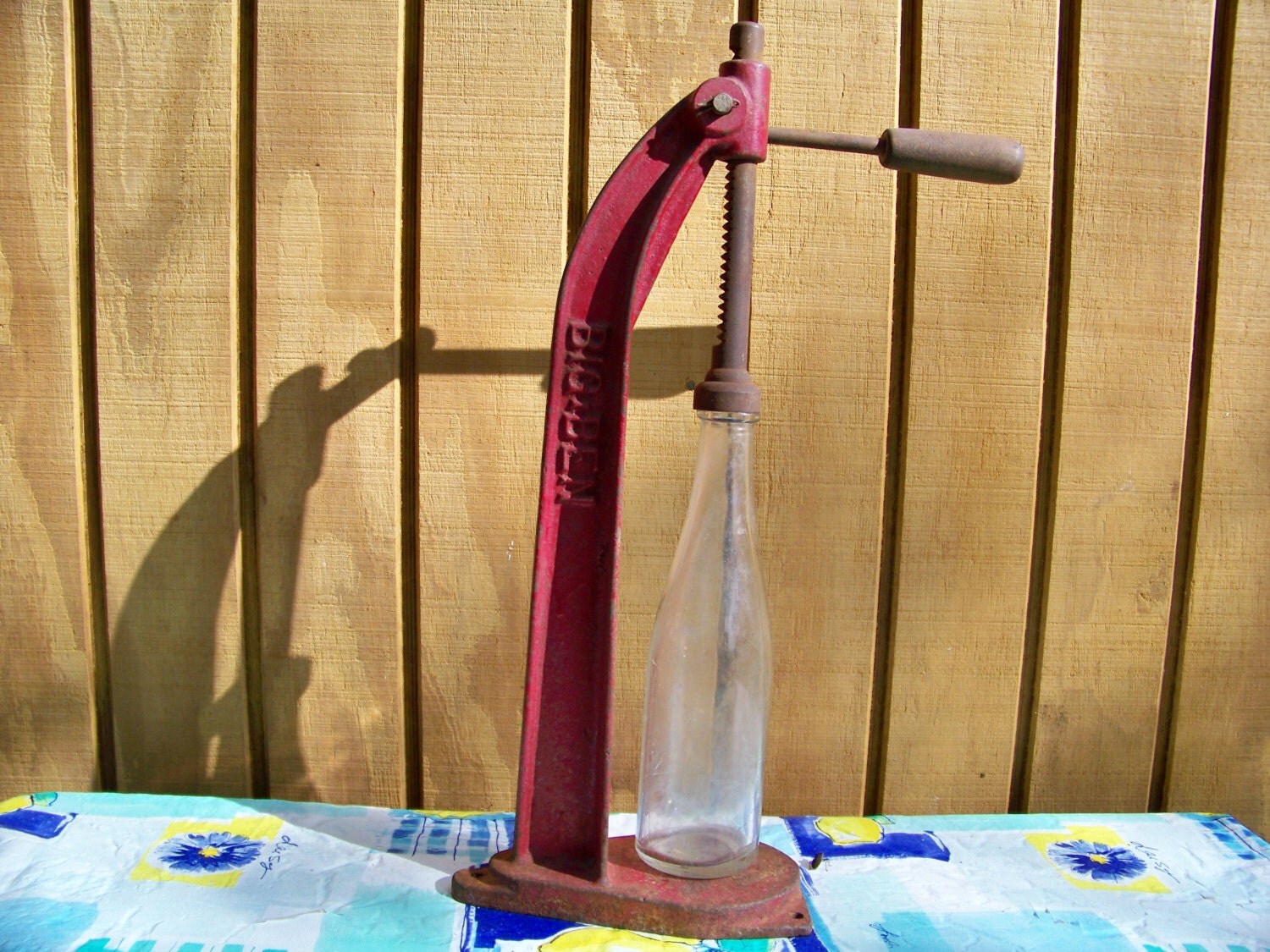 Antique Bottle Capper 'Big Ben' Root Beer Capper