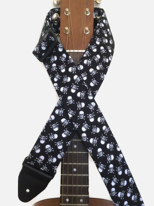 Handmade Skulls Guitar/Bass Strap