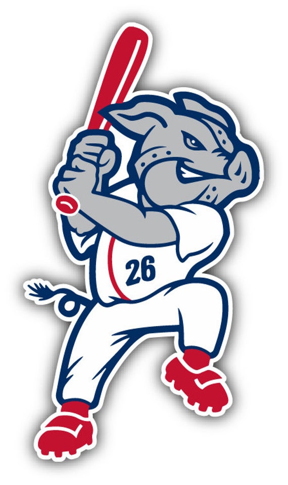 Lehigh Valley IronPigs MiLB Baseball Pig Logo Car by slonotop