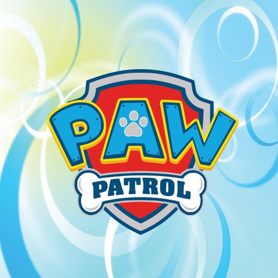 paw patrol shield svg free