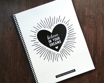 Health Coach Power Hour Tracking NOTEBOOK