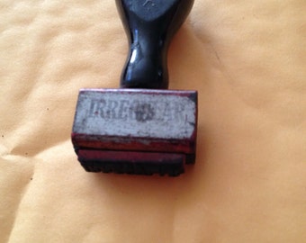 Four fascinating Vintage rubber stamps