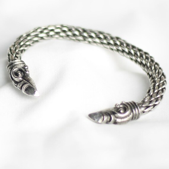 Chunky Viking Norse Odin's Raven Bracelet ABLET005