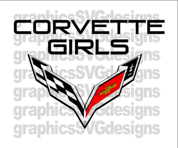 Download Corvette Girls SVG File For Cricut and Cameo by ...