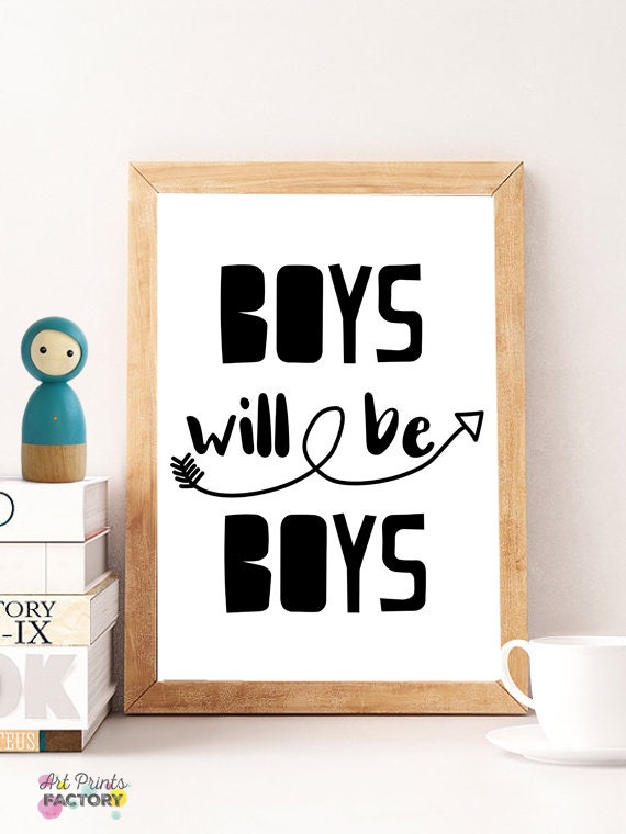 Boys wall prints wall art for boys by ArtPrintsFactory on Etsy