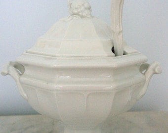 SALE!!!!-Red Cliff Ironstone Soup Tureen
